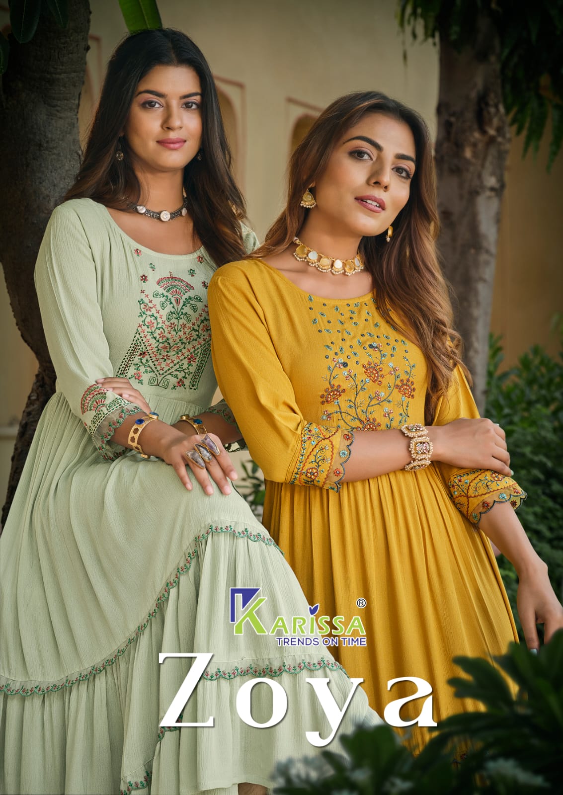 Zoya By Karissa Designer Party Wear Kurtis Catalog